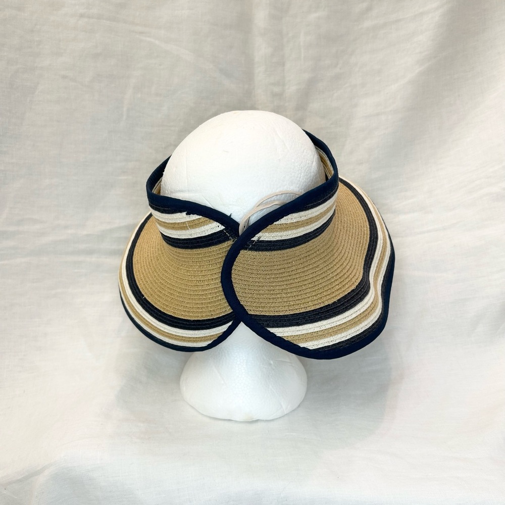 Scala Packable Roll Visor Striped Pattern - Picture 4 of 9